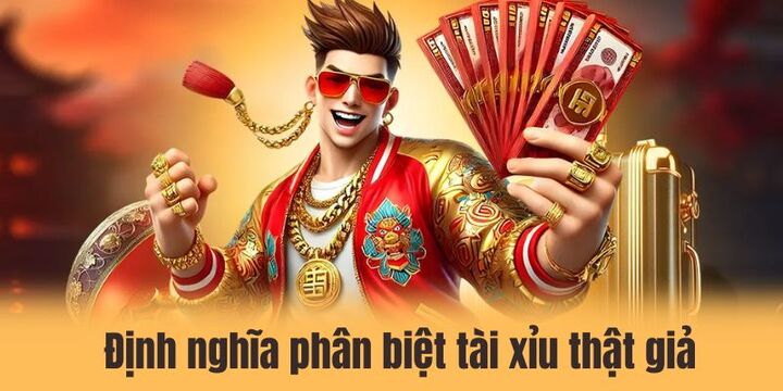 Định nghĩa trong cách phân biệt tài xỉu thật giả