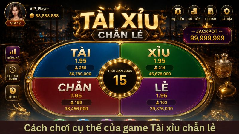 Tài xỉu chẵn lẻ - Xu hướng cá cược và chiến thuật làm chủ bảng vị 3 Cách chơi tài xỉu chẵn lẻ chi tiết tại các sảnh cược hiện đại