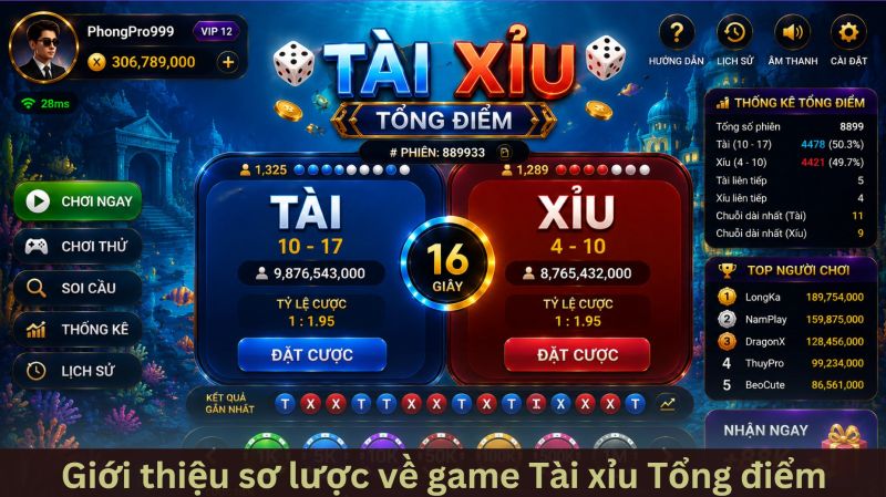 Tài xỉu tổng điểm – Những cách ăn tiền nhà cái không phải ai cũng biết 2 Định nghĩa về tài xỉu tổng điểm là gì?