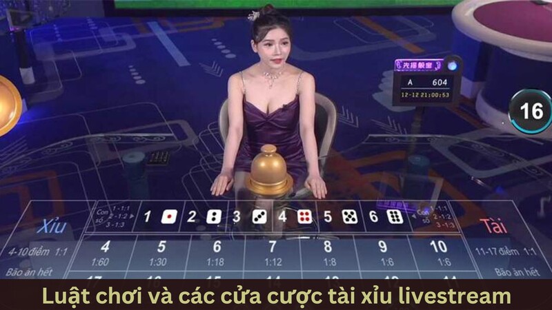 Tài xỉu livestream – Toàn tập về game mang xu hướng tương tác thực tế 3 Luật chơi và các cửa cược trong game tài xỉu livestream